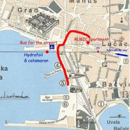 Rosmarinus Rubic Pensjonat Split