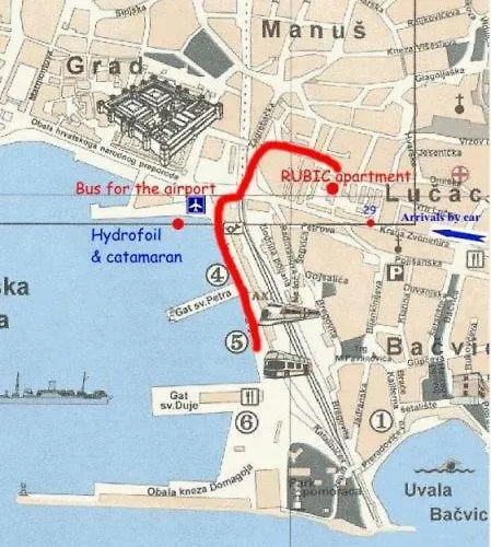 Rosmarinus Rubic Vendégház Split